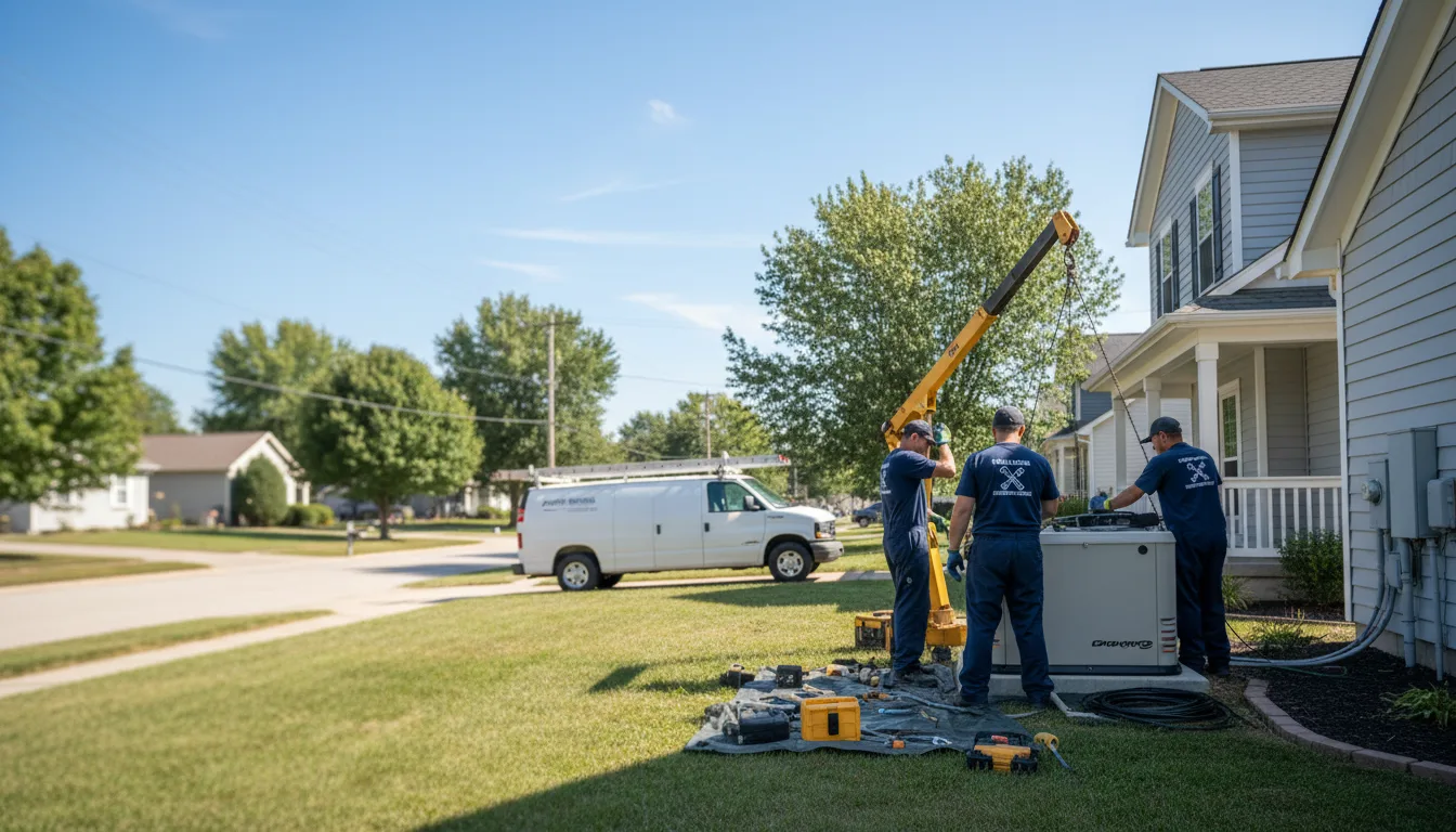 Generator Installation in Melrose Park, IL near me
